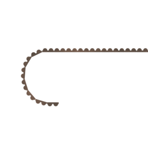 .29″ Bead Flexible Tambour (.25″ Thick) <b>#110</b>