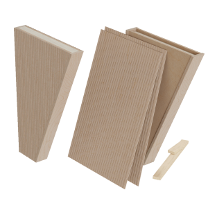 Angled Base Shape with Tambour Panels Kit