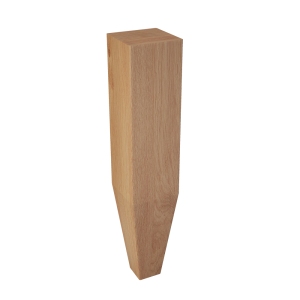 Square Legs with Tapered Feet, 10″ Height