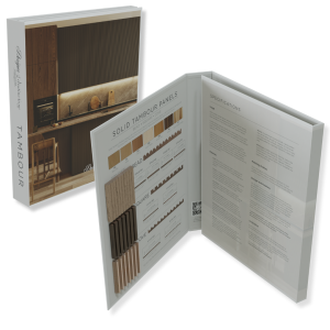 Tambour Sample Binder