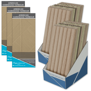 Countertop Tambour Display