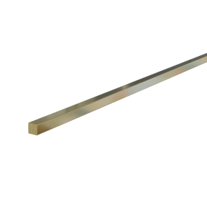 .25″ Square Brass Bar