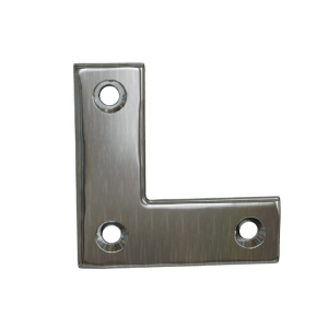 .5″ Wide Brass Corner Strap with 3 Holes