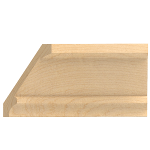 4.25″ Wide Create-A-Crown® Wood Moulding, 96″ Long