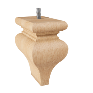 Tulip Bun Foot, 4.625″ Height