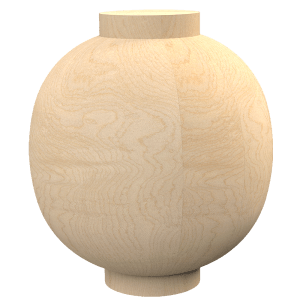 Oxford Bun Foot, 4.5″ Height