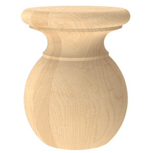 Classic Bun Foot, 4.5″ Height