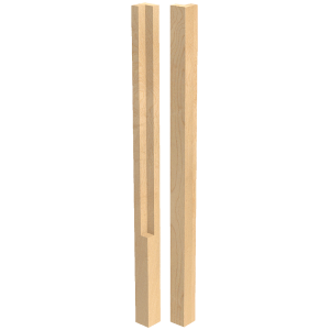 2″ Notched Square Columns, 34.5″ Height