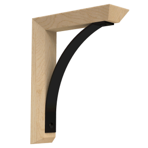 Small Bauhaus Brackets with Aluminum Arch