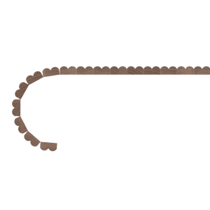 3/8″ Bead Flexible Tambour (.375″ Thick) <b>#107</b>