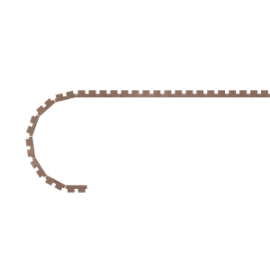 1/4″ Square Flexible Tambour (.25″ Thick) <b>#302</b>