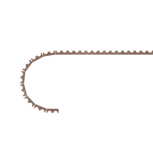 1/4″ Cove-Cut Flexible Tambour (.25″ Thick) <b>#402</b>