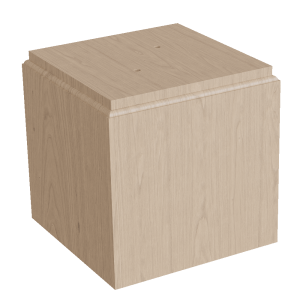 Square Bun Feet/Column Base