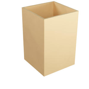 3″ Square Anodized Aluminum Sleeve, 4.5″ Height