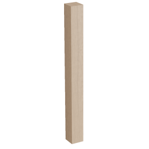 4″ Square Column, 42.25″ Height