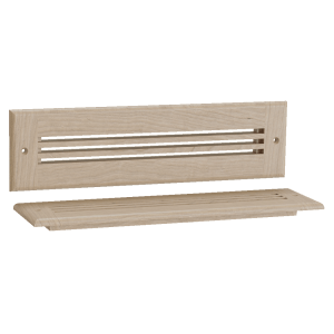 3.75″ Wide Linear-Style Self-Rimming Toe-Kick Vent