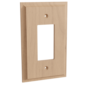 Hardwood Rocker Plates