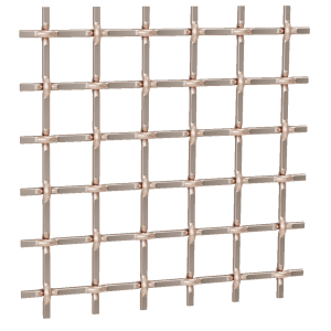 .5″ Round Single Square Decorative Grille <b>#SQ214F</b>