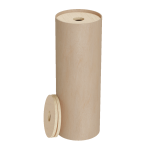 Cylinder/Round Base Shape for Use with Reeded Panels