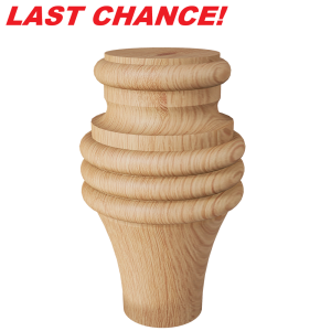 Country French Bun Feet, 4.5″ & 6″ Height – <b>LAST CHANCE!</b>