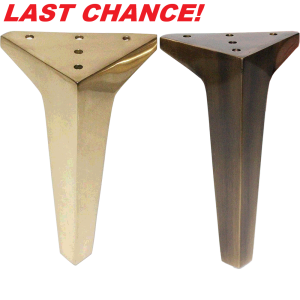 Apex Brass Feet, 7″ Height – <b>LAST CHANCE!</b>