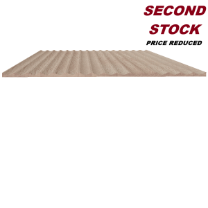 <b><i>Second-Stock</i></b> 5/8″ Cove-Cut Rigid Insert Panel (.25″ Thick), At least 36″ Optimal Length <b>#403</b>